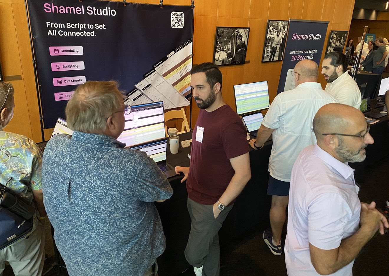 Shamel Studio booth at DGA Digital Day