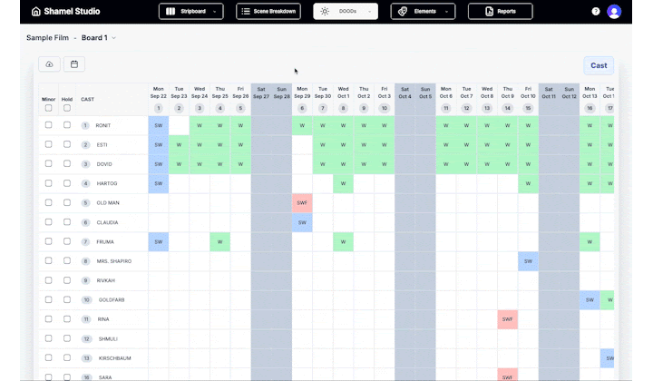 Drag & Drop Days on DOOD demo