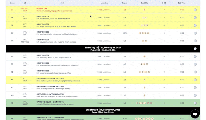 Multi-Apply for Location & Script Day demo